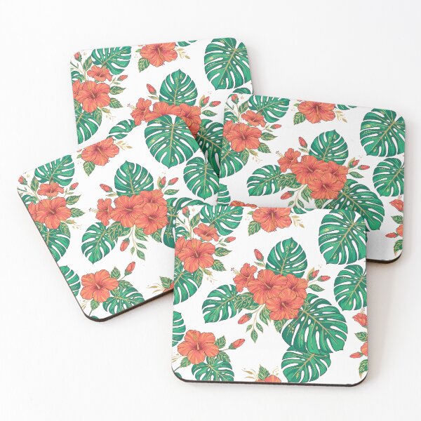 Item preview, Jamaica Botanical Art Colorful Doodle Design Aesthetic Pattern designed and sold by ART ATTACK ZONE.