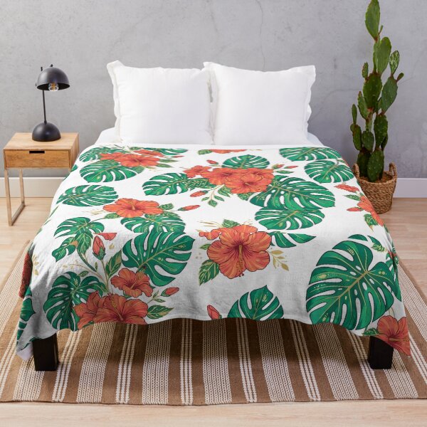Item preview, Jamaica Botanical Art Colorful Doodle Design Aesthetic Pattern designed and sold by ART ATTACK ZONE.