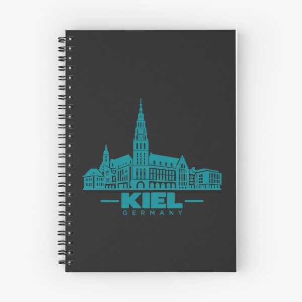 Item preview, Kiel Germany Line Art Coastline Poster designed and sold by CMYKStudio.