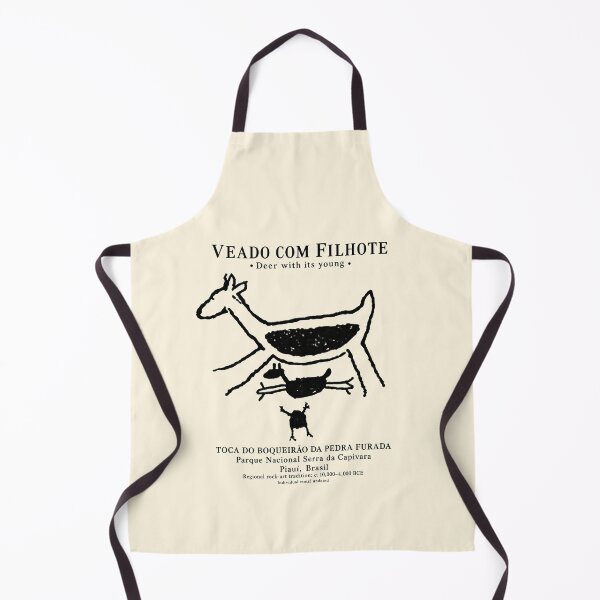 Item preview, VEADO COM FILHOTE -Deer with its young designed and sold by PreColumbianArt.
