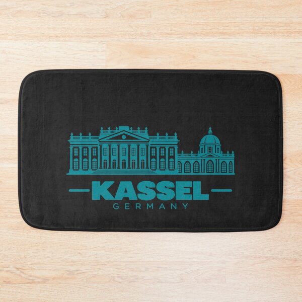 Item preview, Kassel Hesse Germany Line Art Landmark Poster designed and sold by CMYKStudio.