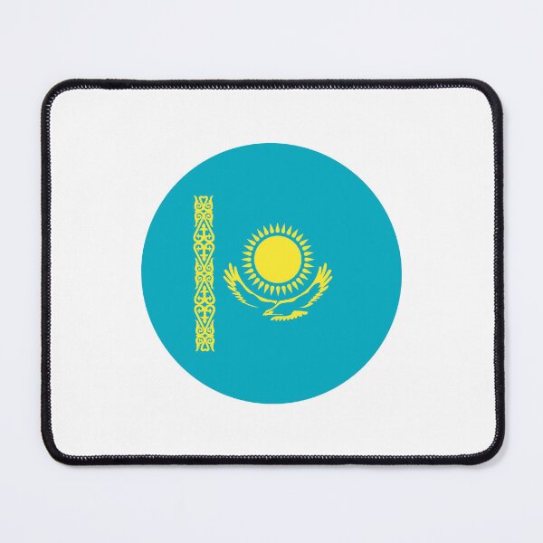 Item preview, Kazakhstan Circle Flag KZ designed and sold by shitpostee.