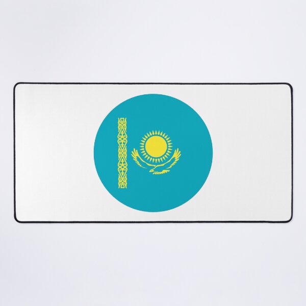 Item preview, Kazakhstan Circle Flag KZ designed and sold by shitpostee.