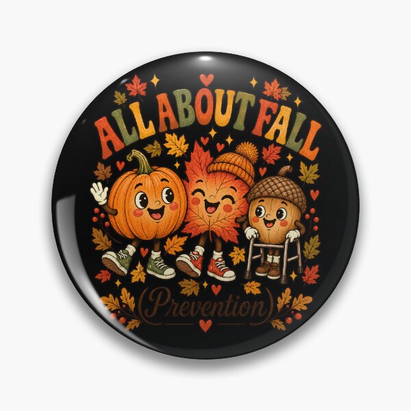 Item preview, All About Fall Prevention Shirt, Fall Nurse Shirt, Fall Vibes Gift, Fall Occupational Therapy Tee, Fall Physical Therapy Tee designed and sold by greatmar1.