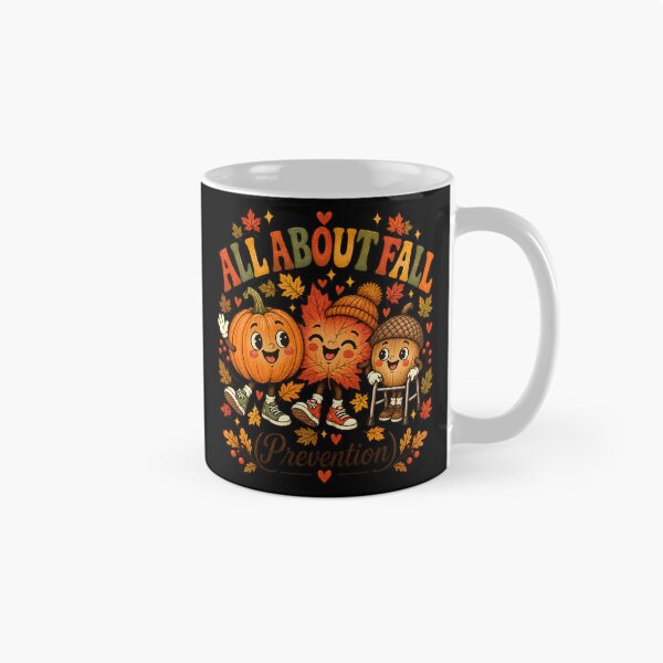 Item preview, All About Fall Prevention Shirt, Fall Nurse Shirt, Fall Vibes Gift, Fall Occupational Therapy Tee, Fall Physical Therapy Tee designed and sold by greatmar1.