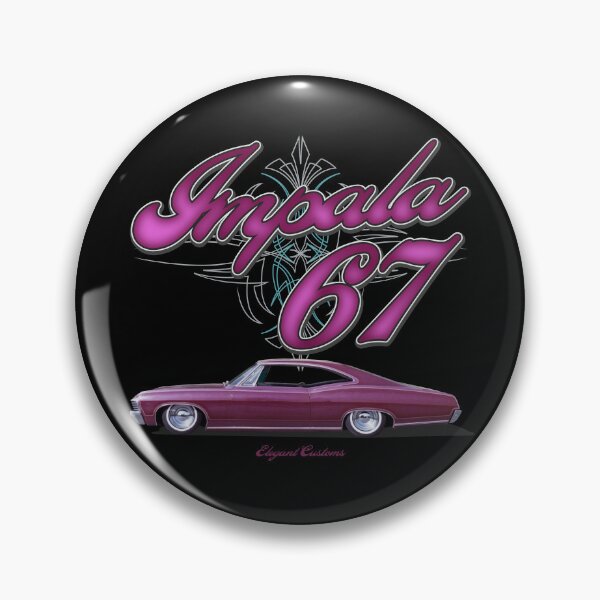 Item preview, 1967 Impala with text - Lowrider, Kustom, Hot Rod, Muscle Car designed and sold by Elegant Customs.
