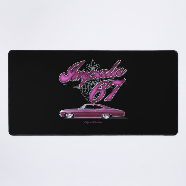 Item preview, 1967 Impala with text - Lowrider, Kustom, Hot Rod, Muscle Car designed and sold by Elegant Customs.