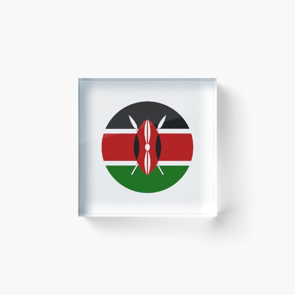 Item preview, Kenya Circle Flag KE designed and sold by shitpostee.