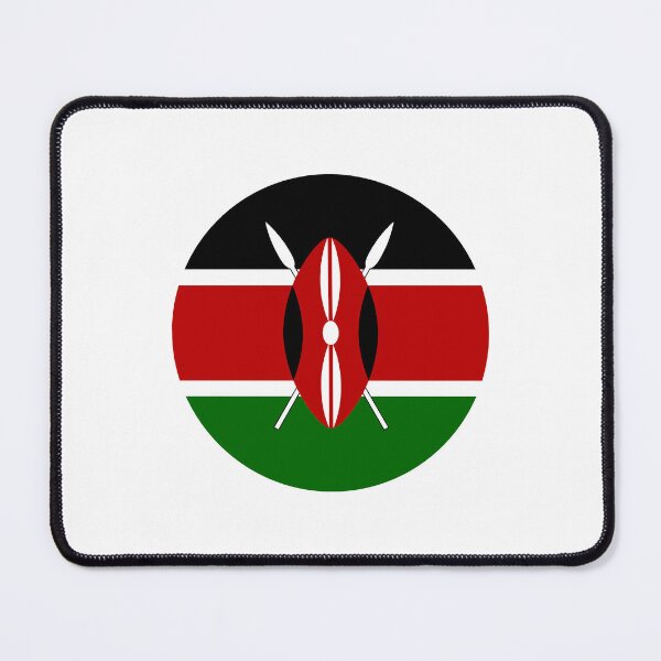 Item preview, Kenya Circle Flag KE designed and sold by shitpostee.