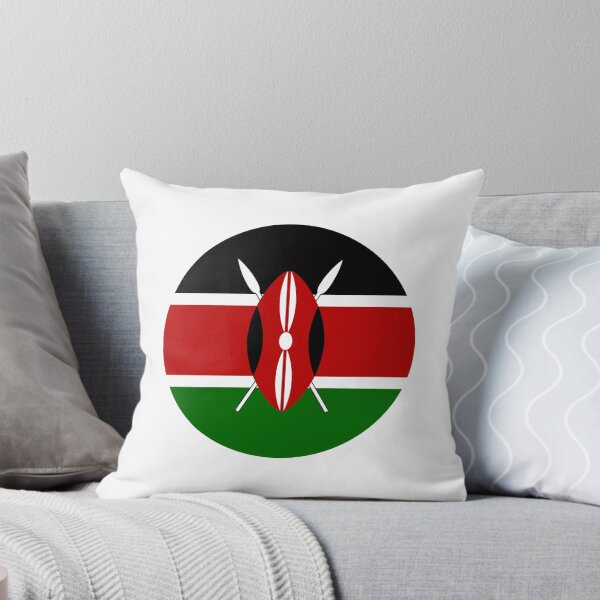 Item preview, Bandera circular de Kenia KE designed and sold by shitpostee.
