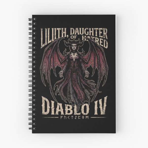Item preview, Lilith Diablo IV Gothic Gaming Graphic designed and sold by LynnGablestore.