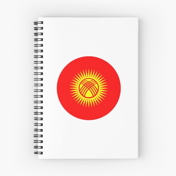 Item preview, Kyrgyzstan Circle Flag KG designed and sold by shitpostee.