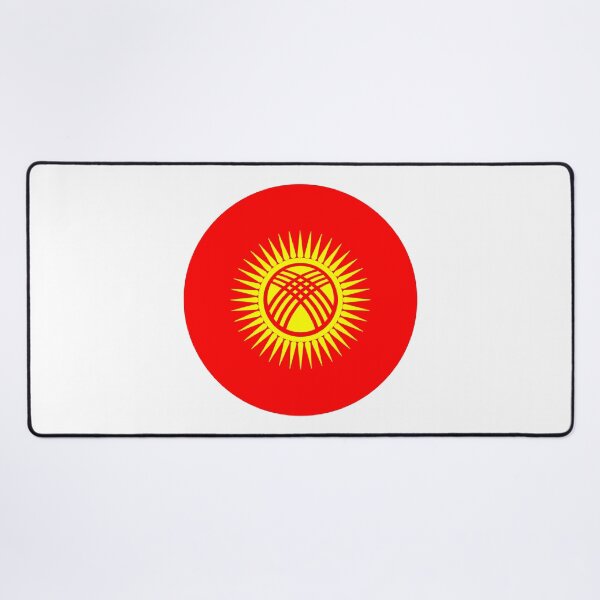 Item preview, Kyrgyzstan Circle Flag KG designed and sold by shitpostee.
