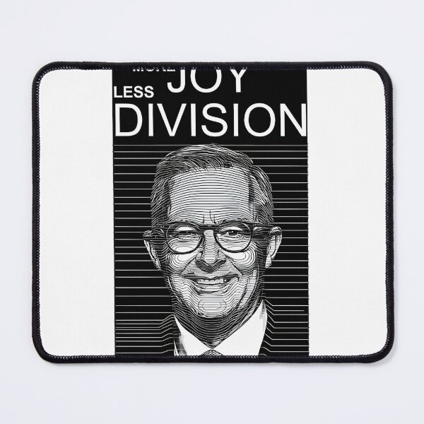 Item preview, More Joy Less Division Inspirational Quote Typography Design designed and sold by psthakur111.