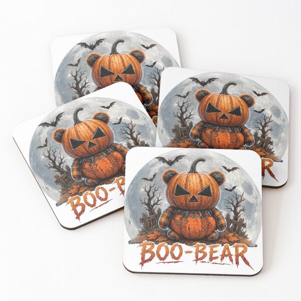 Item preview, Boo Bear - Cute Pumpkin Teddy Bear Halloween designed and sold by thirtyonestars.