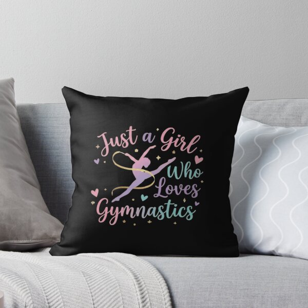 Item preview, Tshirt Just a Girl Who Loves Gymnastics Artistic Gymnastics designed and sold by FlipGymnastics.