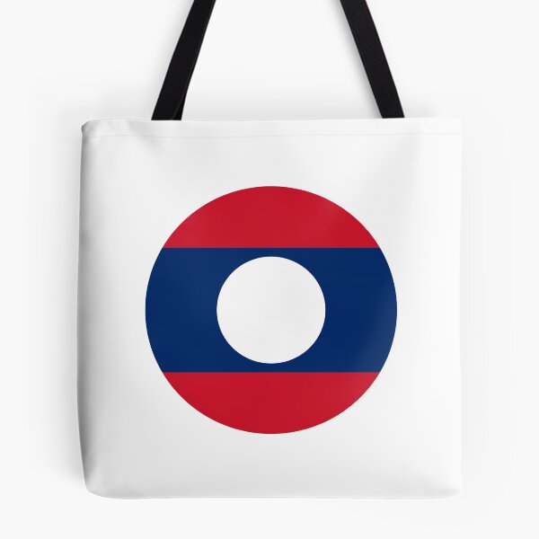 Item preview, Laos Circle Flag LA designed and sold by shitpostee.