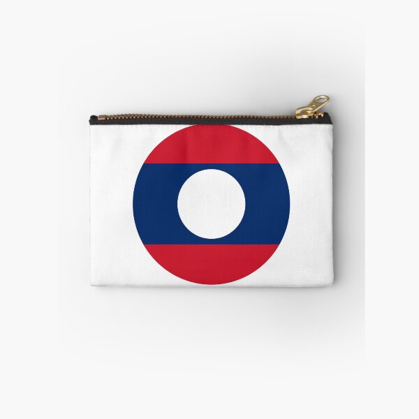 Artikelvorschau, Laos Kreisflagge LA entworfen und verkauft von shitpostee.