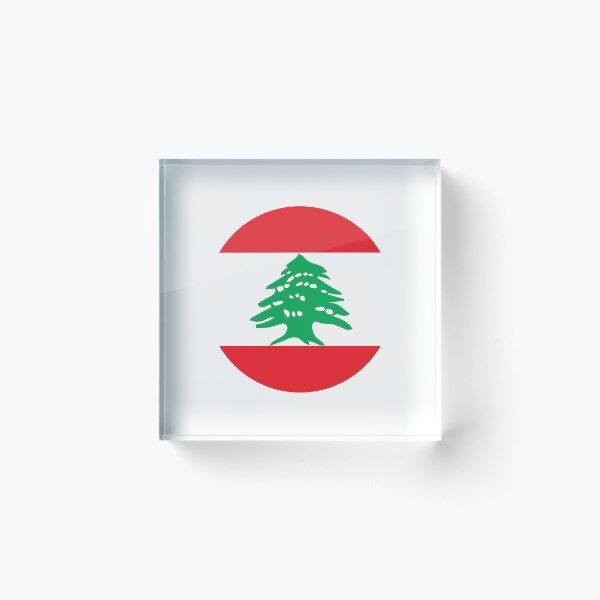Item preview, Lebanon Circle Flag LB designed and sold by shitpostee.