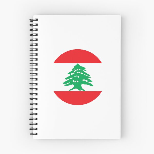 Artikelvorschau, Libanon-Kreisflagge LB entworfen und verkauft von shitpostee.