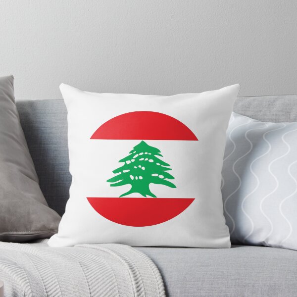 Artikelvorschau, Libanon-Kreisflagge LB entworfen und verkauft von shitpostee.
