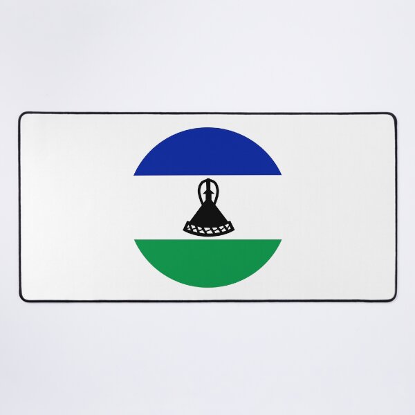 Item preview, Lesotho Circle Flag LS designed and sold by shitpostee.