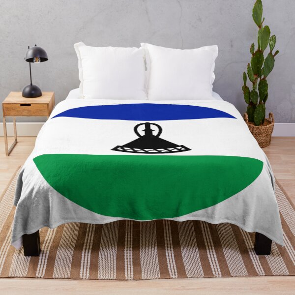 Item preview, Lesotho Circle Flag LS designed and sold by shitpostee.