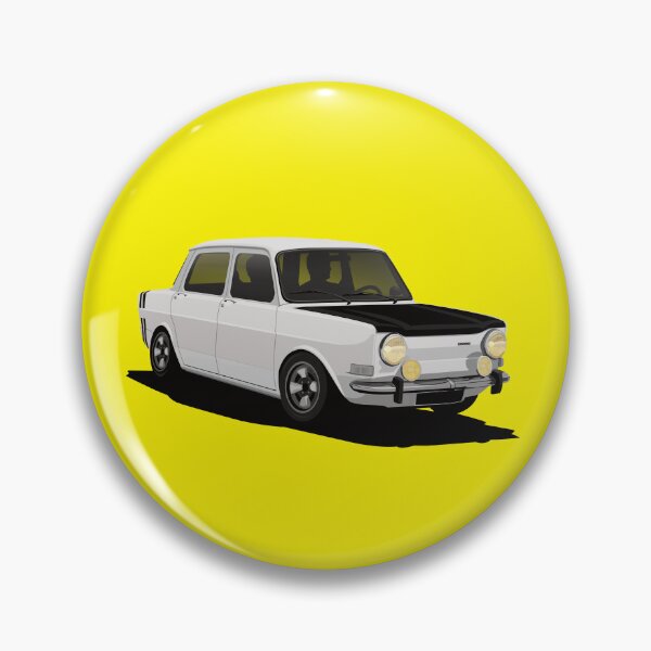 Artikelvorschau, Simca 1000 Rallye in Weiß entworfen und verkauft von knappidesign.