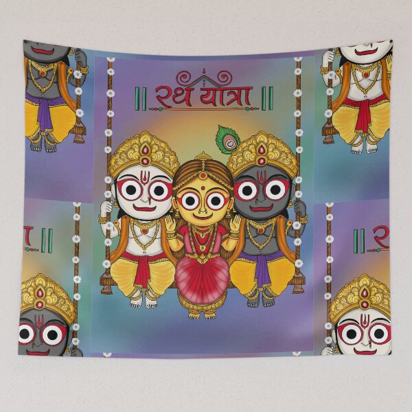 Item preview, Lord Jagannath Digital Drawing | Hindu Deity Indian Spiritual Artwork designed and sold by Harshit_Digital_Arts.