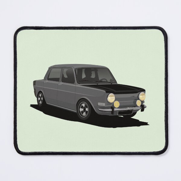 Artikelvorschau, Simca 1000 Rallye in Grau entworfen und verkauft von knappidesign.