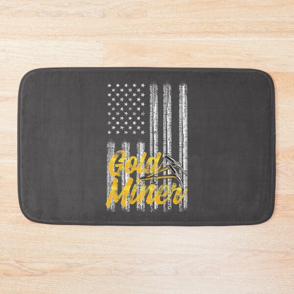 Item preview, Gold Miner American Flag Design for 4th of July Celebration designed and sold by cvbbb.