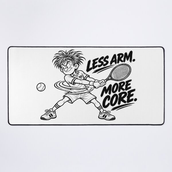 Item preview, Less Arm More Core designed and sold by MaxForceTennis.