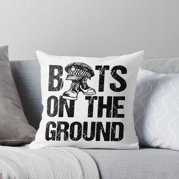 Item preview, Boots On The Ground; Police; England; designed and sold by StickerApe.