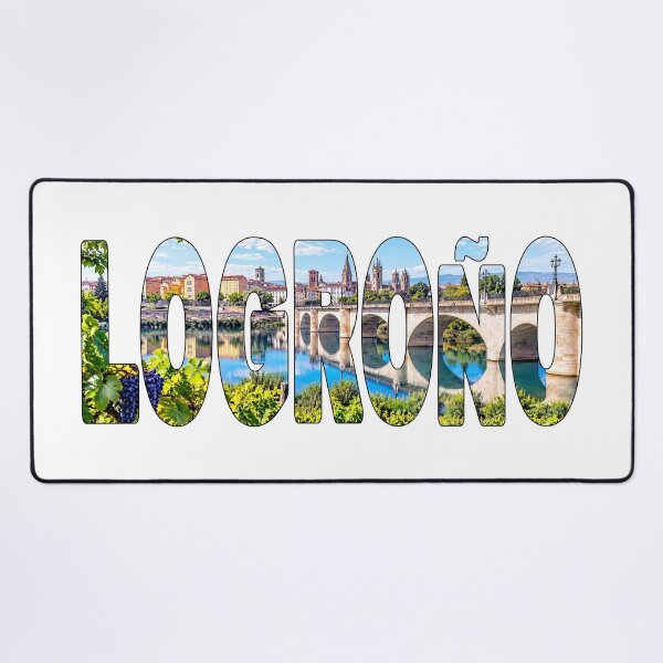 Item preview, LOGROÑO - Northern Spain Capital of La Rioja Wine Region Puente de Piedra designed and sold by Adam Gormley.