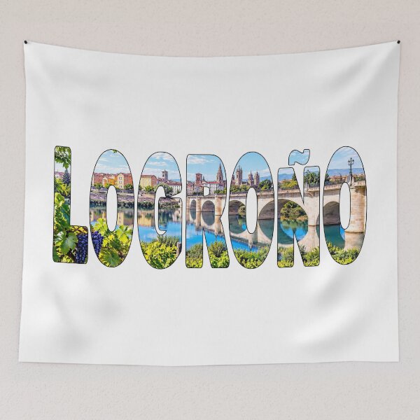 Item preview, LOGROÑO - Northern Spain Capital of La Rioja Wine Region Puente de Piedra designed and sold by Adam Gormley.