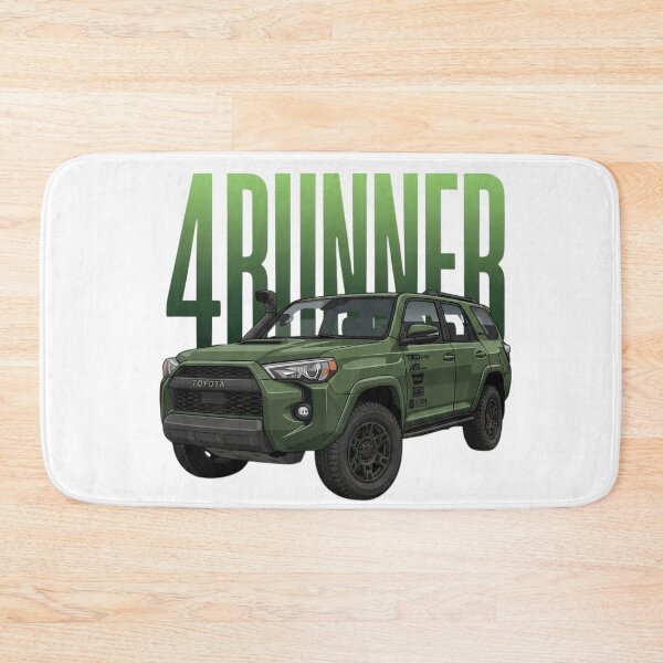 Item preview, Toyota 4Runner TRD Pro Off-Road 4x4 Army Green Overland SUV Art designed and sold by Motorline44.