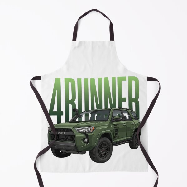 Item preview, Toyota 4Runner TRD Pro Todoterreno 4x4 Ilustración SUV Verde Militar Overland designed and sold by Motorline44.