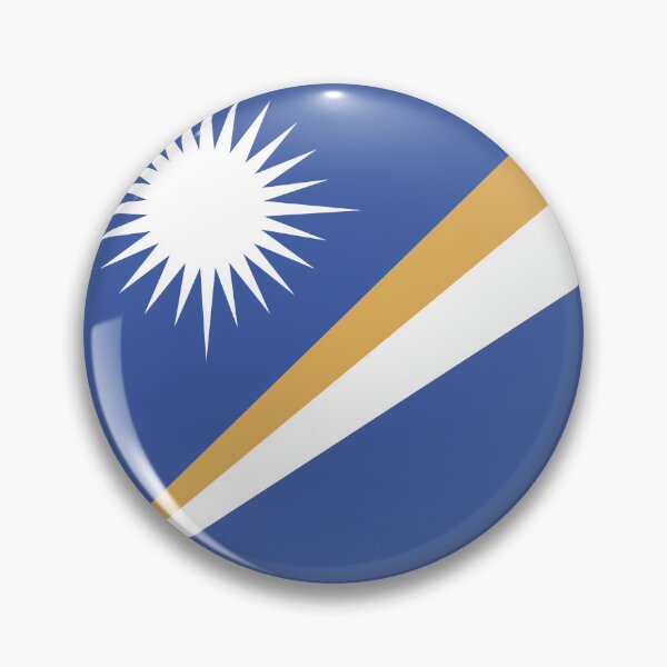 Item preview, Marshall Islands Circle Flag MH designed and sold by shitpostee.
