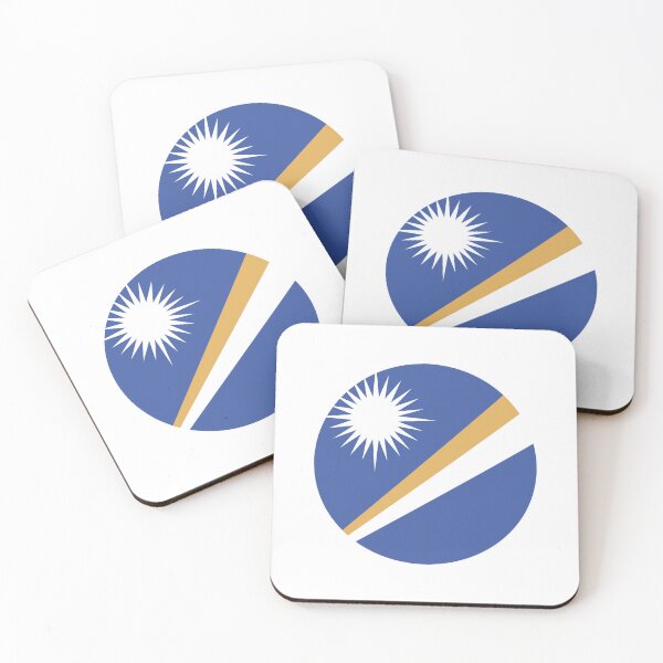 Item preview, Marshall Islands Circle Flag MH designed and sold by shitpostee.