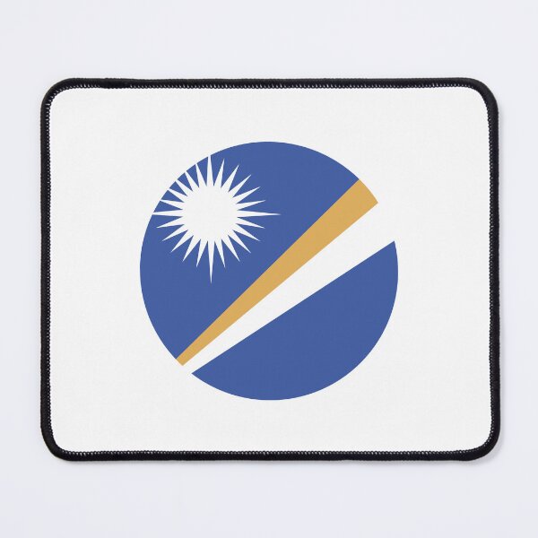 Item preview, Marshall Islands Circle Flag MH designed and sold by shitpostee.