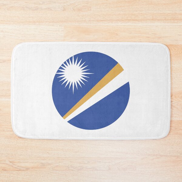 Item preview, Marshall Islands Circle Flag MH designed and sold by shitpostee.