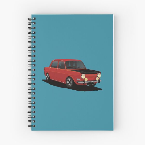 Item preview, Simca 1000 Rallye in Red designed and sold by knappidesign.