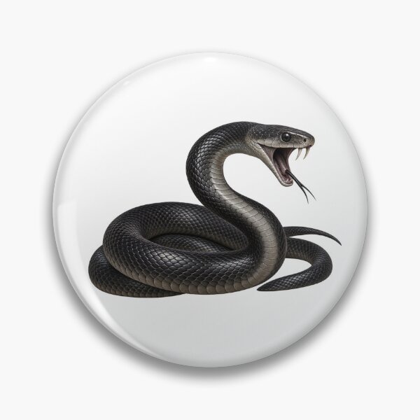 Item preview, Black Mamba Snake designed and sold by RBBeachDesigns.