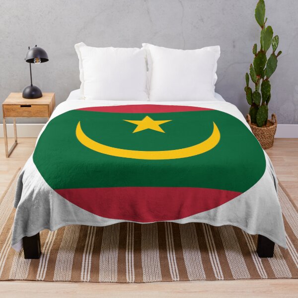 Item preview, Mauritania Circle Flag MR designed and sold by shitpostee.