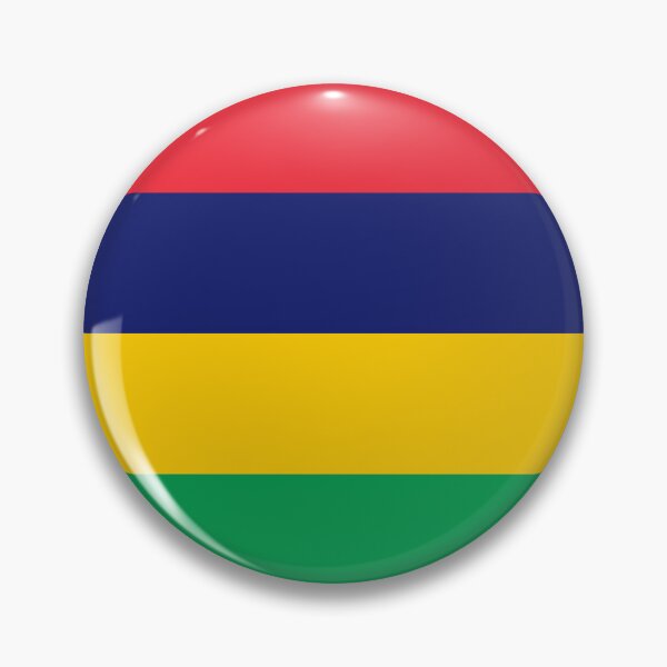 Item preview, Mauritius Circle Flag MU designed and sold by shitpostee.