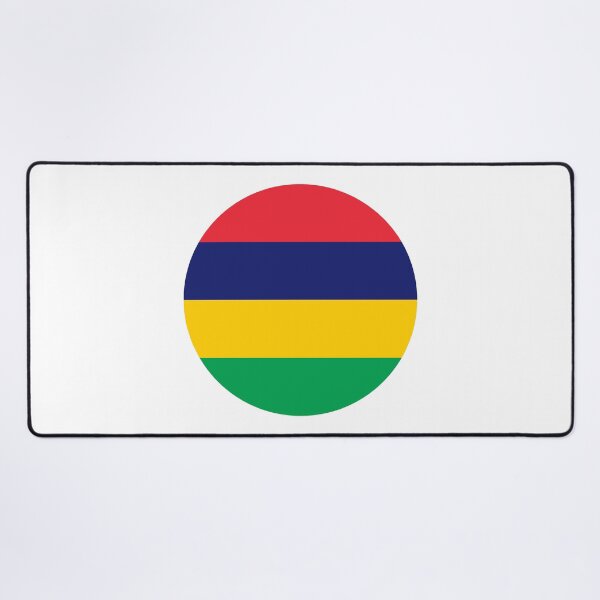 Item preview, Mauritius Circle Flag MU designed and sold by shitpostee.