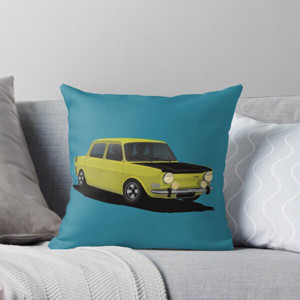 Item preview, Simca 1000 Rallye in Yellow designed and sold by knappidesign.