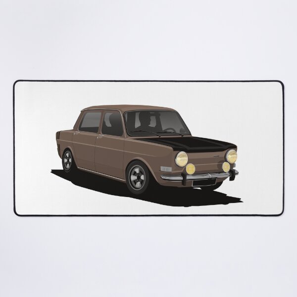 Artikelvorschau, Simca 1000 Rallye in Braun entworfen und verkauft von knappidesign.