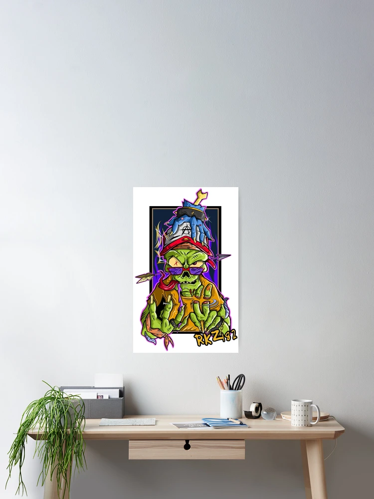 Thumbnail 2 of 3, Poster, Urban skeleton designed and sold by rkz182.