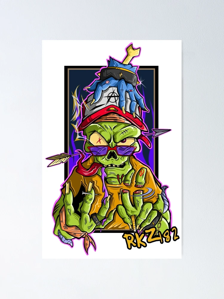 Thumbnail 1 of 3, Poster, Urban skeleton designed and sold by rkz182.